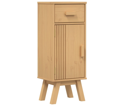 Juego de Muebles de Baño de 4 Piezas en Madera Maciza de Pino