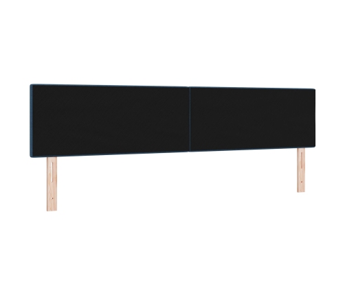 Cabecero  Tufted Botones Azul 200 cm Tela