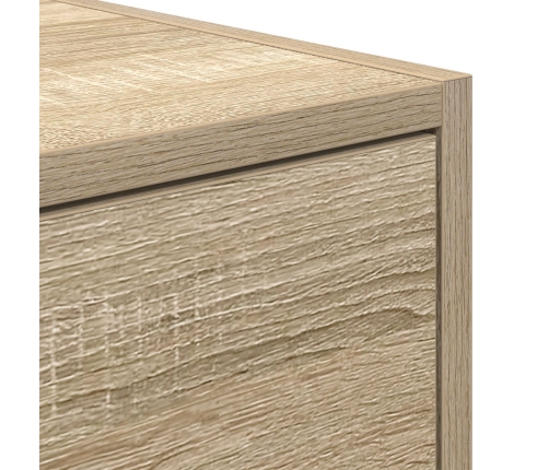 Mueble para TV Roble Sonoma 100x31x25,5 cm Madera elaborada