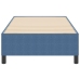 Cama Azul 90x200 cm Tejido de Corduroy