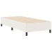 Estructura de Cama  Crema 90x190 cm en Tela de Corduroy