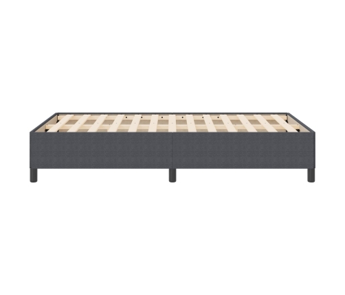 Estructura de Cama  Gris Oscuro 120x190 cm Tela de Corduroy