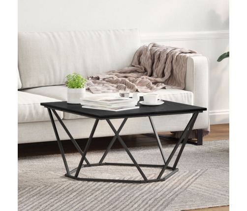 Roble negro Metal Mediana Chic Mesa de café Rectangular