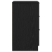 Cabinet de Noche de Roble Negro  - 40x65x65 cm