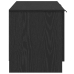Gabinete para TV  - Roble Negro - 140x35x40 cm - Hecho de Madera Ingieniería