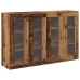 Gabinetes Montados en la Pared 2 pcs Madera Vieja 69.5x34x90 cm Madera Ingienerizada