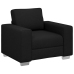 Sillón  Negro 59 cm Tela