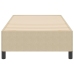Estructura de Cama Verde Claro Gris 90x200 cm Tela de Corduroy