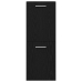 Armario de pared para baño  Negro Roble 30x30x80 cm Madera Fabricada