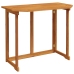 Juego de Comedor para Jardín de 4 Piezas con Cojines de Madera de Acacia