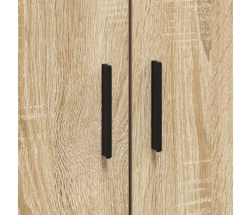 Cama con almacenamiento  Roble Sonoma 100x200 cm