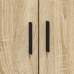Cama con almacenamiento  Roble Sonoma 100x200 cm
