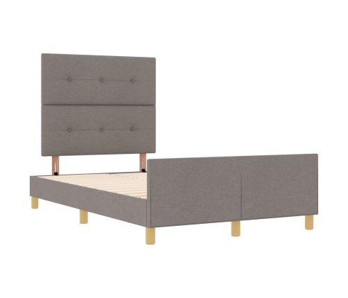 Cama  Taupe 120x200 cm Tela