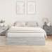 Armazón de cama  Gris Sonoma Tablero de partículas Queen