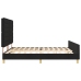 Cama  Negra 180x200 cm de Tela