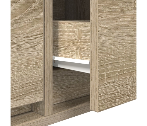 Mueble para TV Roble Sonoma 100x31x25,5 cm Madera elaborada