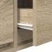Mueble para TV Roble Sonoma 100x31x25,5 cm Madera elaborada