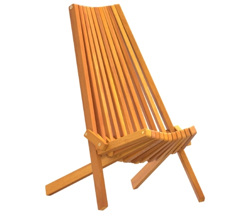 Sillas de jardín plegables  2 pcs de madera maciza de acacia