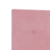 Cabecera LED  Rosa 100 cm de Terciopelo