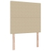 Cabecero  Diseño Simple Verde Claro Gris 100 cm Algodón Pana
