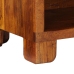 Banco para zapatos  100x35x45 cm de madera maciza de acacia