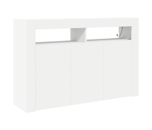Aparador Blanco Blanco Madera Contrachapada 116 x 30 x 75 cm
