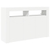 Aparador Blanco Blanco Madera Contrachapada 116 x 30 x 75 cm