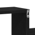 Armario de pared  Negro Roble 80x15x78,5 cm Madera de ingeniería