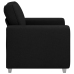 Sillón  Negro 59 cm Tela