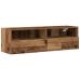 Gabinetes de TV  2 pcs Madera Vieja 100x30x30 cm Madera Elaborada