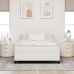 Estructura de Cama Crema 140x200 cm Tela de Corduroy