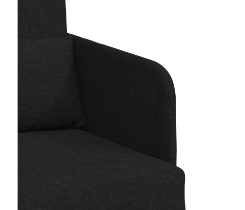 Sofá Cama Negro 2-en-1 65x80x83 cm