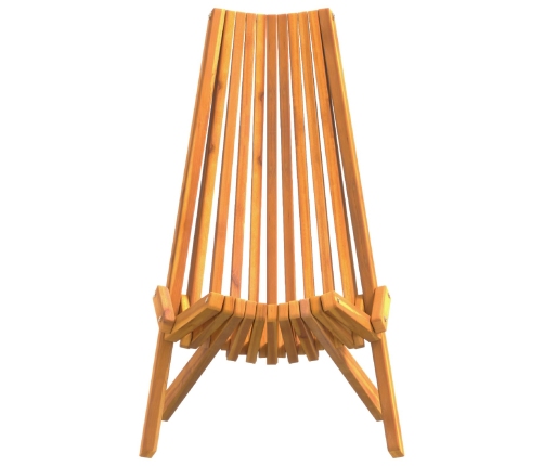 Sillas de jardín plegables  2 pcs de madera maciza de acacia