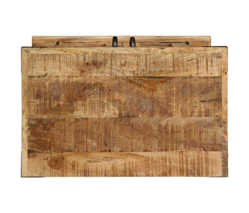 Aparador 55x35x70 cm de Madera Maciza Rústica