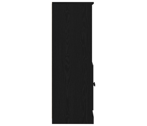 Mueble Alto  Roble Negro 60x35.5x103.5 cm Madera Resistente