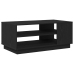 Mesa de café de roble negro  102x55x43 cm hecha de madera aglomerada