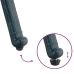 Sillas de Jardín  2 pcs Verde de Aluminio Fundido