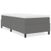 Cama con somier  Gris Claro 100x200 cm Tela de pana