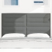 Cabecero  Diseño Línea Gris Oscuro 160 cm Tela