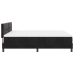 Cama con somier y colchón  Negro Super King Terciopelo