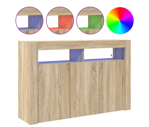Mueble de Almacenamiento  Roble Sonoma Madera contrachapada