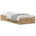 Estructura de Cama  Artisan Roble 90x190 cm Madera Elaborada