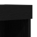 Mueble para TV  con luces LED Negro Roble 60x30x40 cm