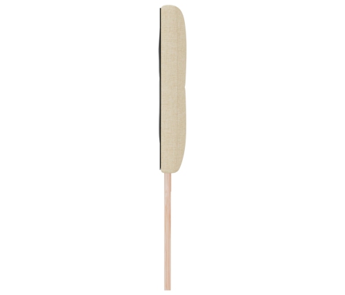 Cabecero  Button Tufted Crema 180 cm Tela