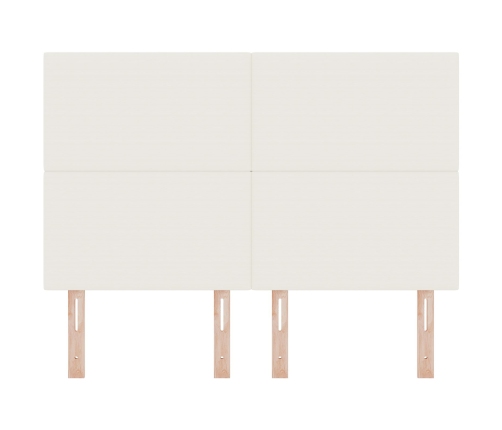 Cabecero Simple de  en Crema - 160 cm en Pana