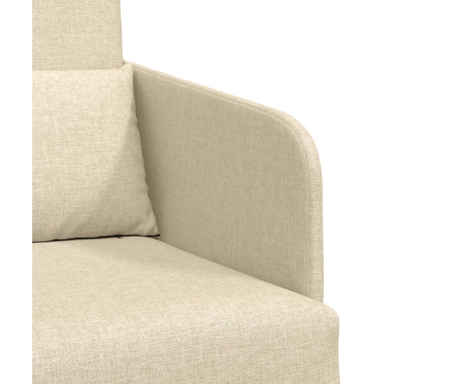 Sofá Cama  2 en 1 Crema 65x80x83 cm Tela