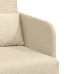 Sofá Cama  2 en 1 Crema 65x80x83 cm Tela