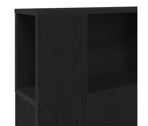 Cabecera de Roble Negro de  - 140x19x104.5 cm - Hecha de Madera Ingenierizada