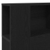 Cabecera de Roble Negro de  - 140x19x104.5 cm - Hecha de Madera Ingenierizada