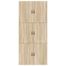 Estructura de Cama  Roble Sonoma 90x190 cm